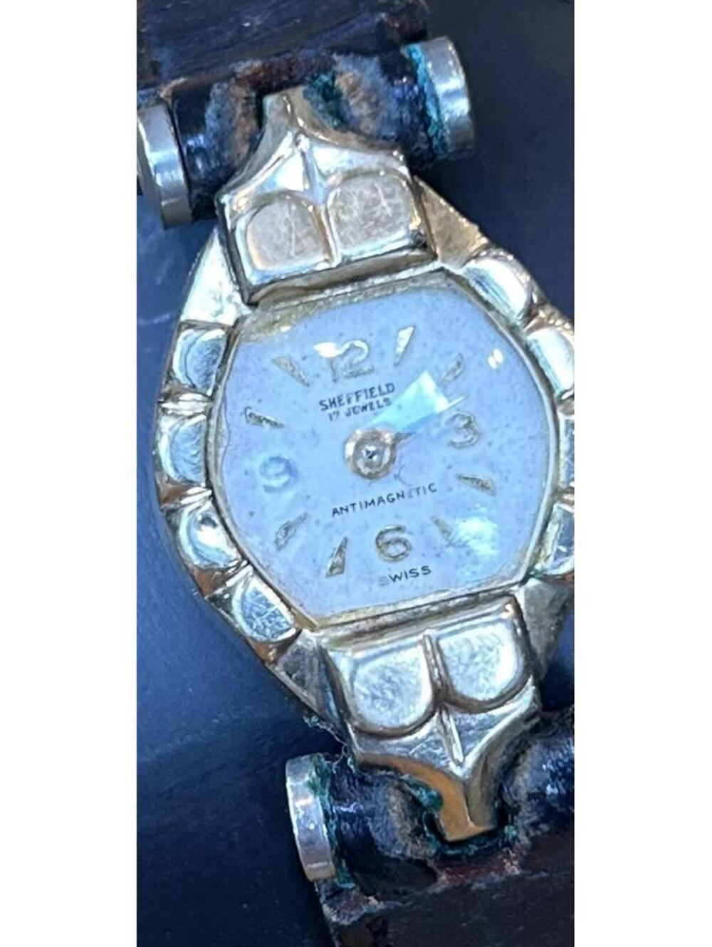 Vintage Sheffield Swiss Antimagnetic Ladies Wristwatch